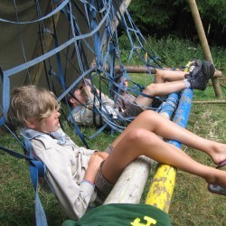 fotos kamp 2009-2010 jong-givers 097 - Scouts en Gidsen Zaventem 